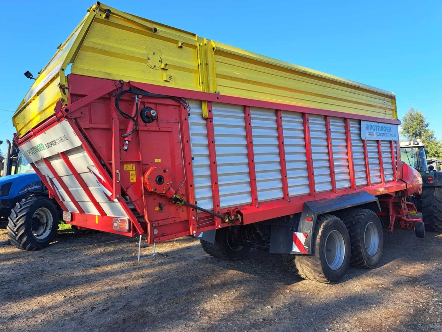 Pottinger 5510 D COMBILINE 2016r przyczepa samozbierająca