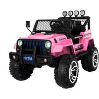 Super Jeep dla dziewczynki, Auto dla dziecka  Amortyzowane, 4x4