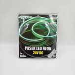 Pasek Taśma LED NEON Polux 24V DC Zielony Długość 5m 30W NOWY