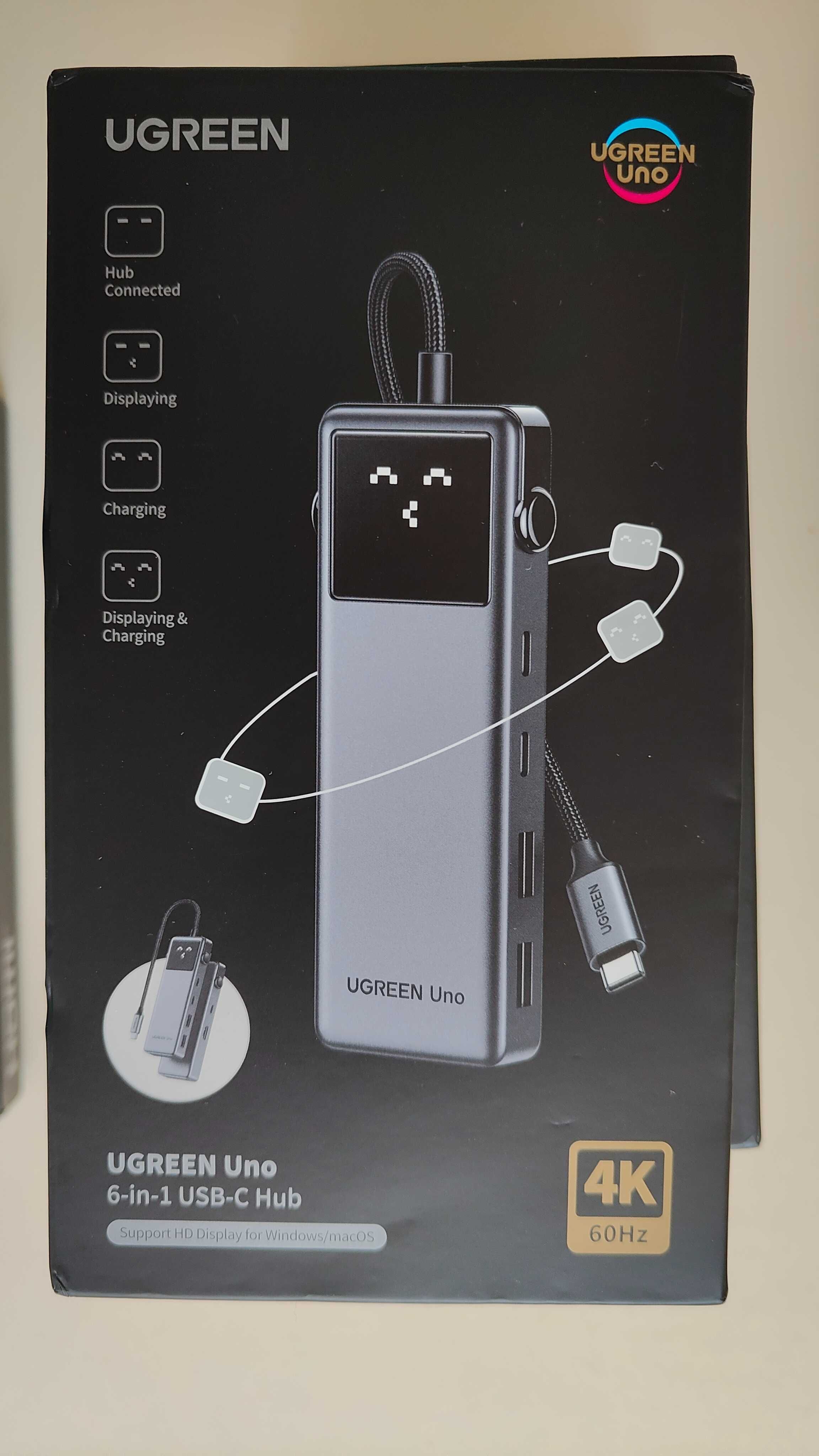 Ugreen usb hub адаптер концентратор док станція югрін хаб