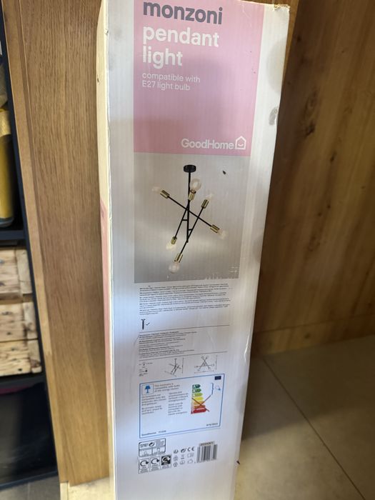 NOWA Lampa wisząca GoodHome Monzoni 6-punktowa