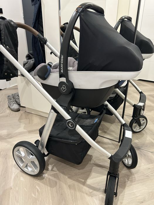 Wózek dzieciecy Espiro Next 3in1 +fotelik Maxi Cosi z isofix