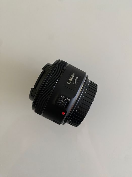 Câmera Canon EOS 80D + lente Canon EF 50mm F/1.8 STM