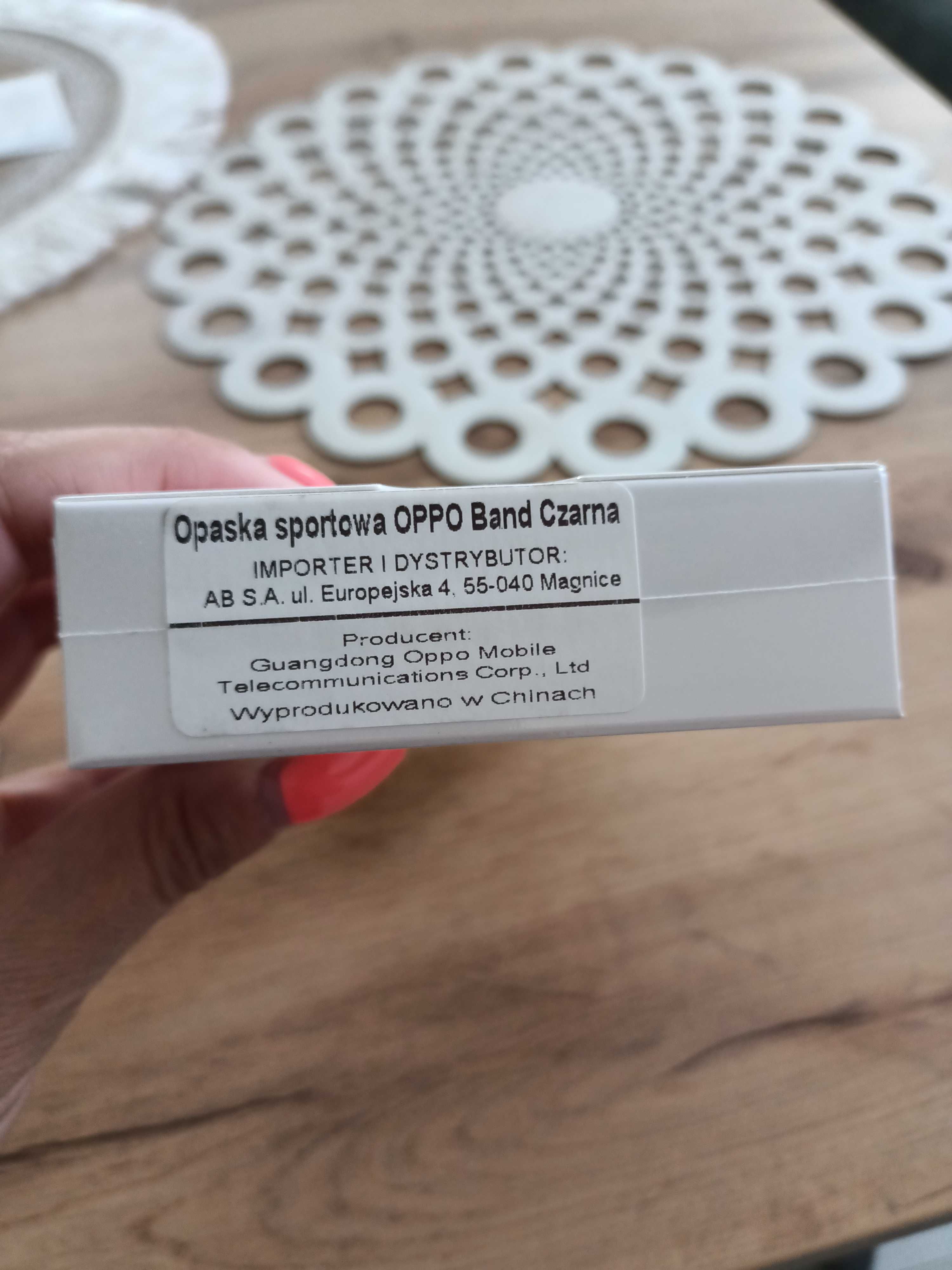 Nowy Smartband OPPO Band Czarny