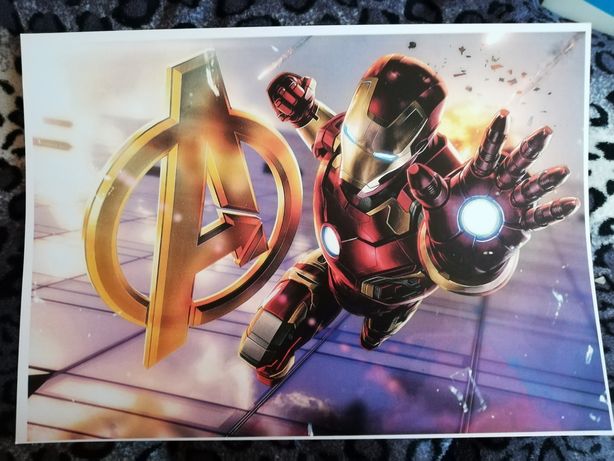 Iron Man avengers A3 duży plakat prezent marvel gadżet