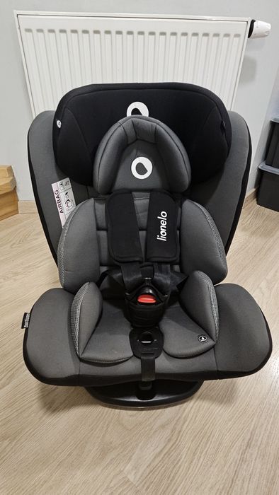 Fotelik samochodowy Lionelo Bastiaan Grey Black