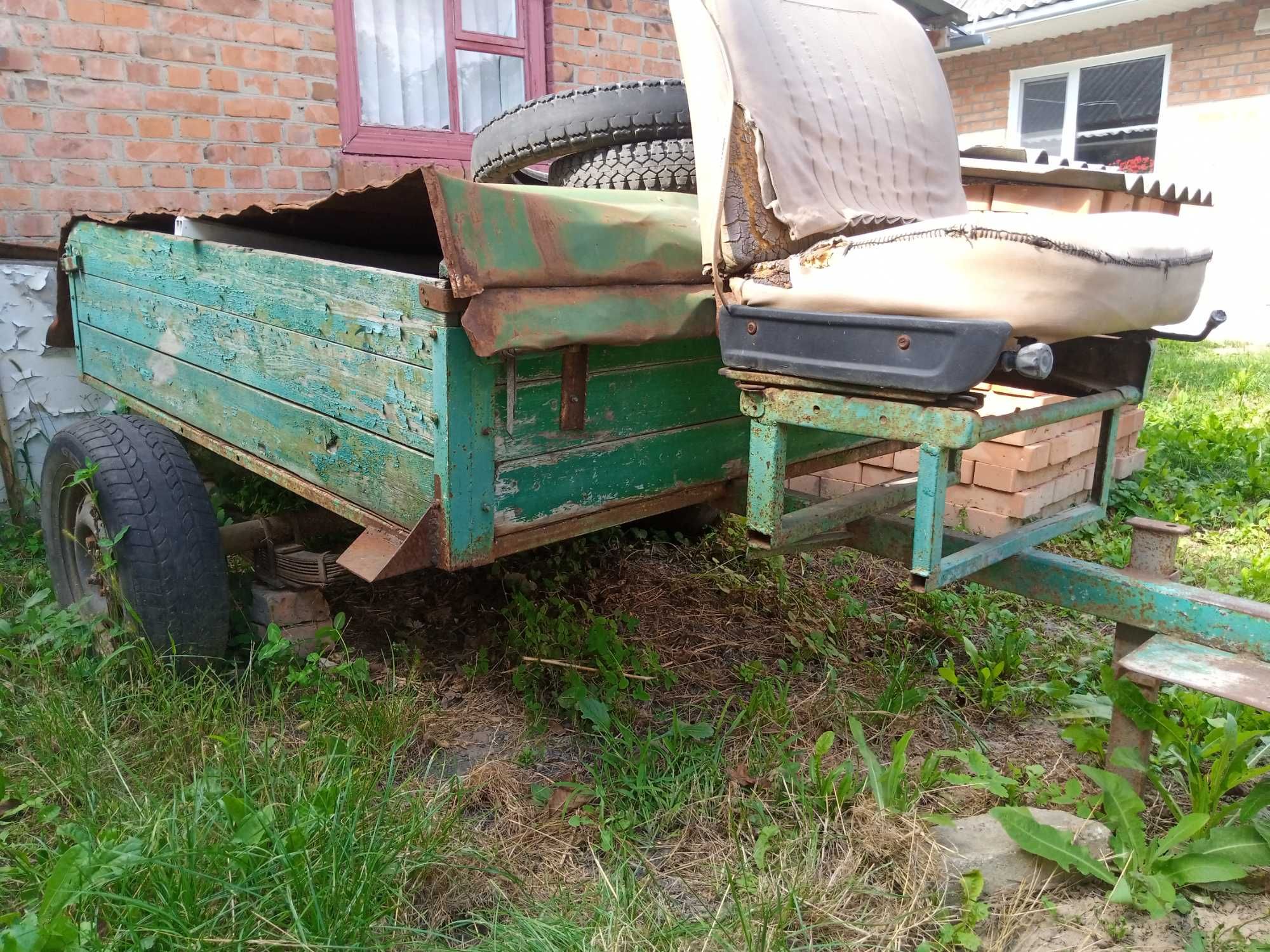 Причіп до мотоблока