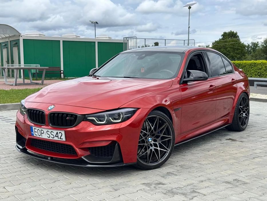 BMW M3 BMW M3 F80 Competition Polski Solon Bezwypadkowy Sakhir Orange DKG