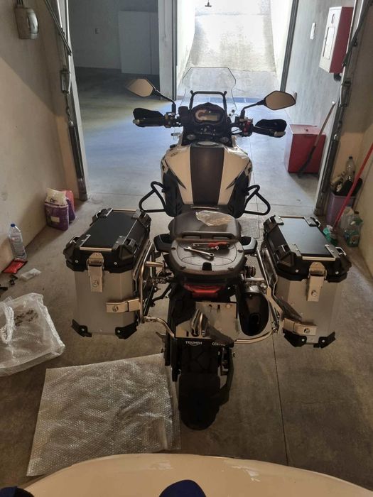 (NOVO) Malas Laterais + Top Case Alumínio Benelli 502 / 502X