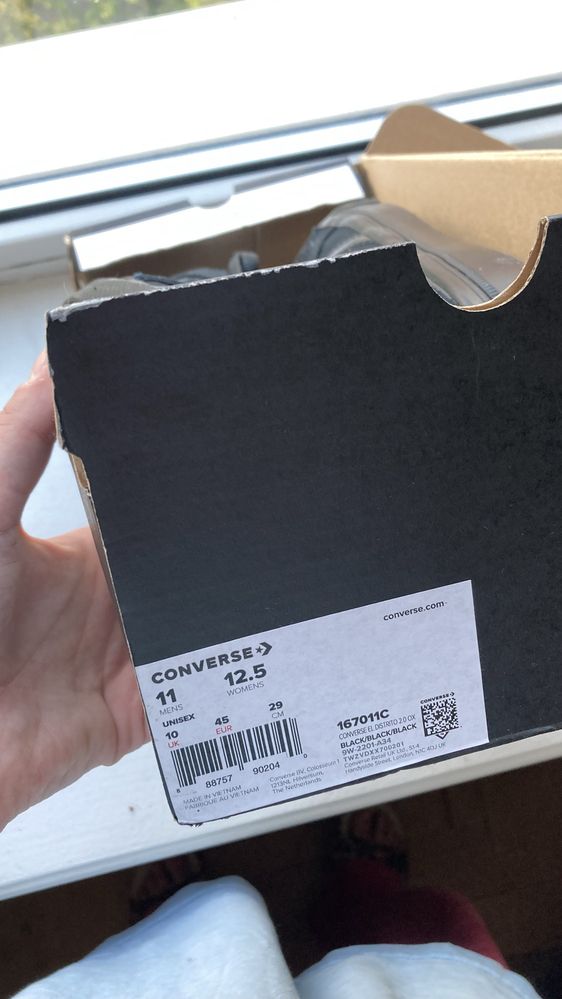 Кеди Converse текстильні