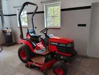 Kubota traktorek kosiarka BX2200 4x4 uszkodzony
