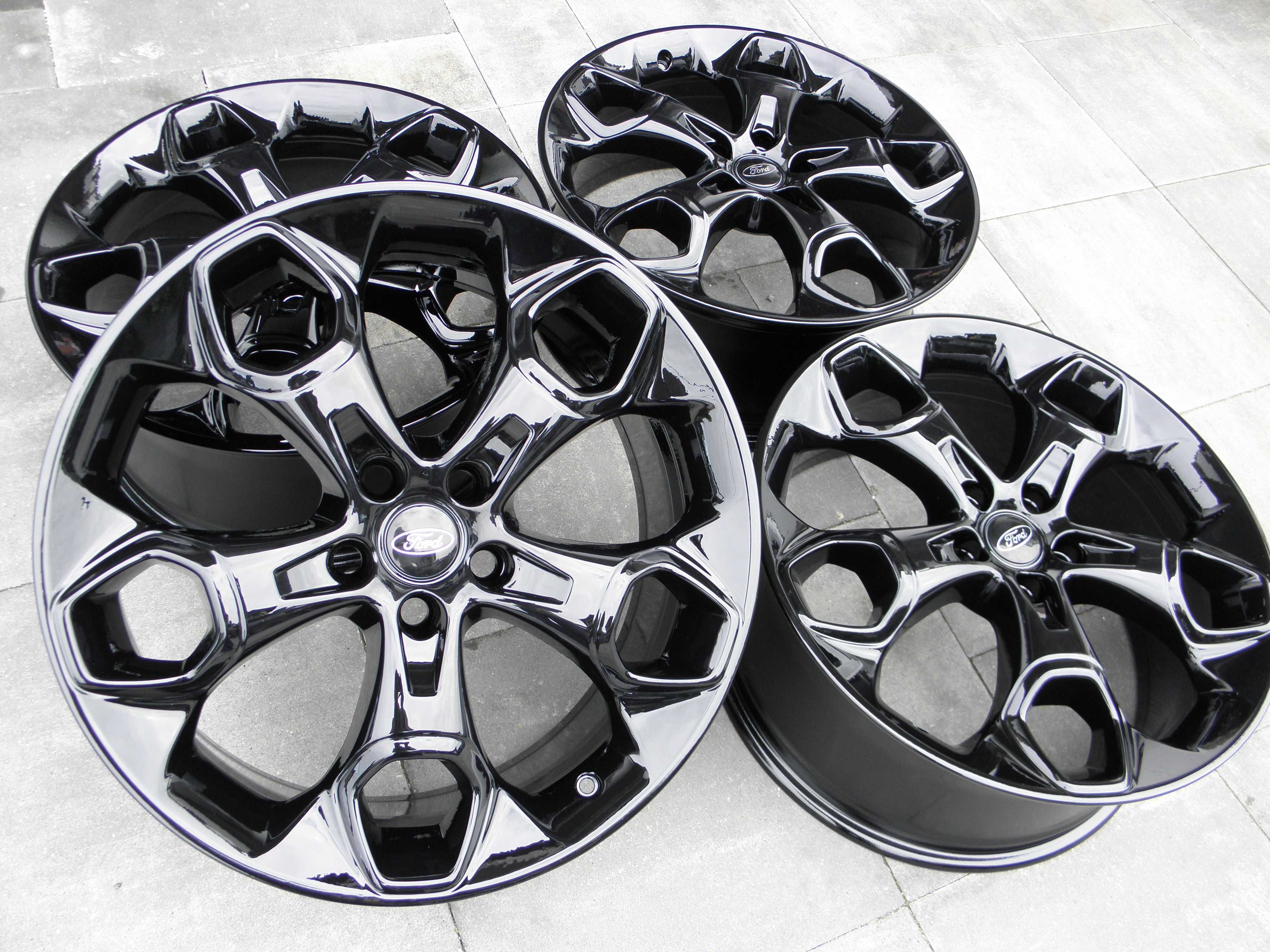 Felgi 19 Ford Kuga EDGE Escape Puma Endura 5x108 ET52.5 czarny połysk