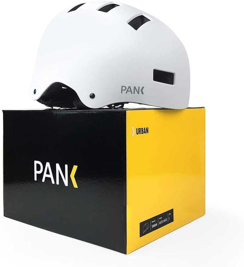 Pank Urban M 55 58 LED kask rowerowy rolki deskorolka hulajnoga miasto