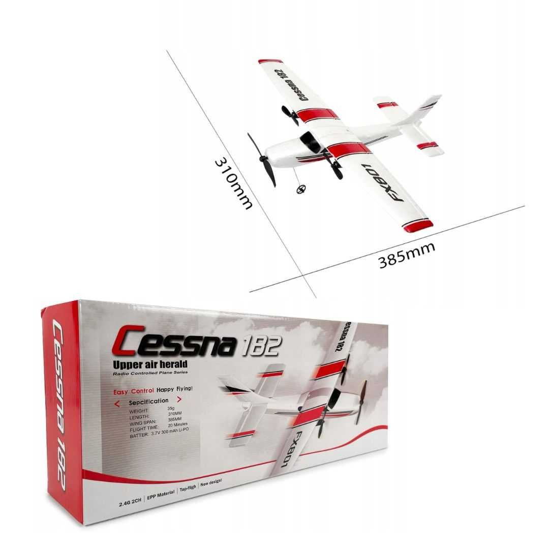 SAMOLOT Na Pilota Zdalnie Sterowany Cessna RC Prezent Szybowiec+GRATIS