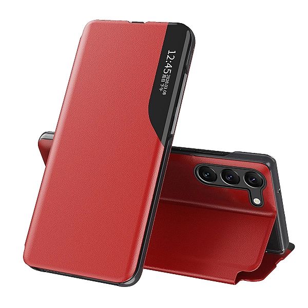Eco Leather View Case etui do Samsung Galaxy S23+ z klapką podstawka c