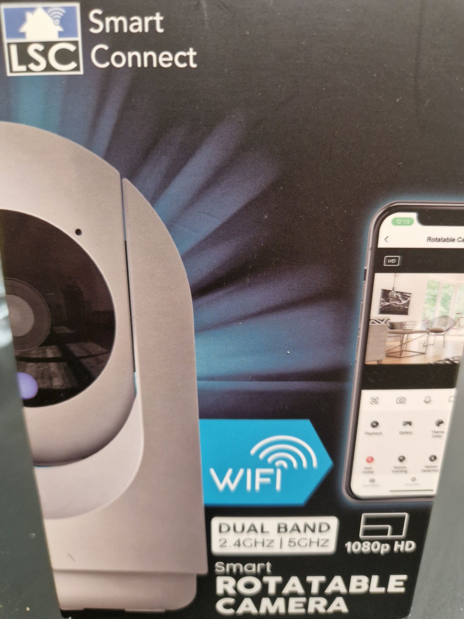 Kamera wewnętrzna obrotowa