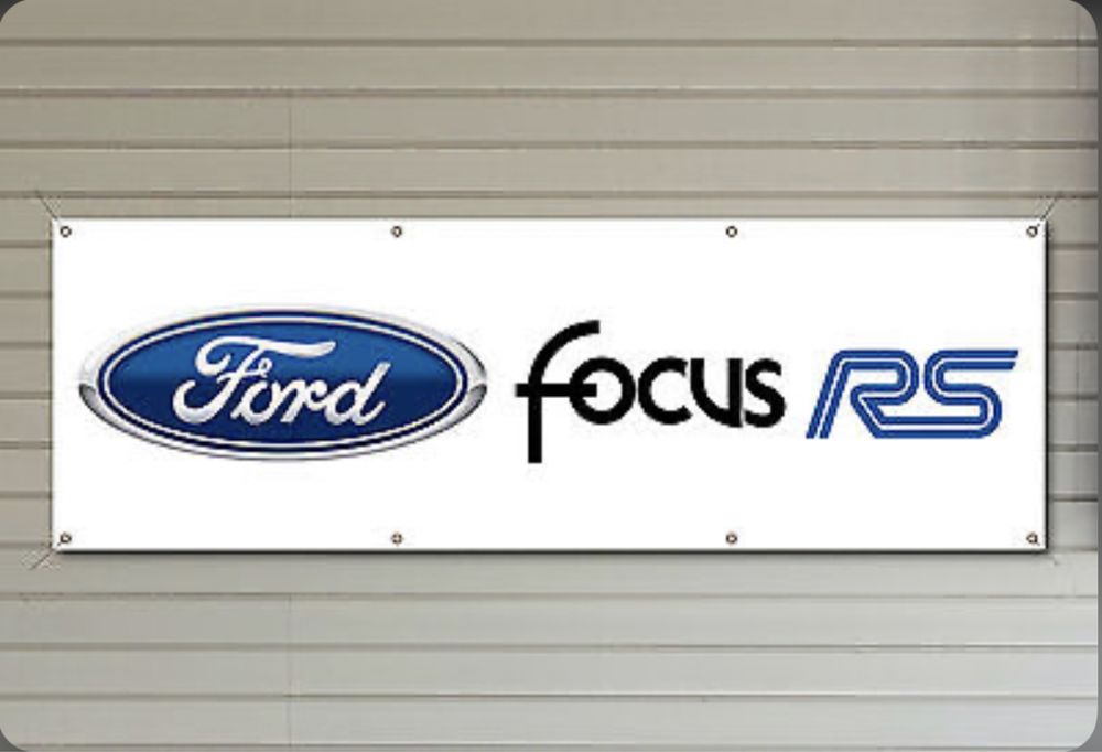 Baner plandeka Fird Focus RS 150x60