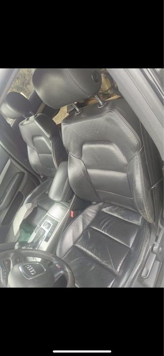 Fotele audi a6 c6 sline skora pogrzewane