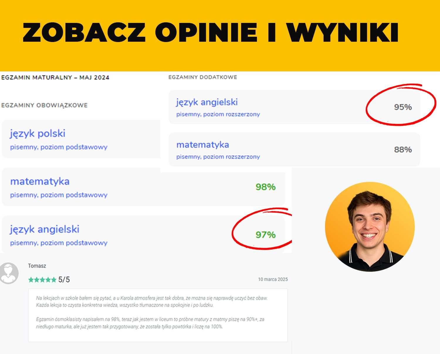 Korepetycje Angielski –Matura, Online, E8 | Kurs z Języka Angielskiego