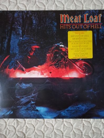 MEAT LOAF hits out of hell EX lp winyl best of