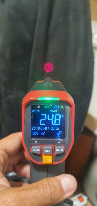 Termômetro infravermelho