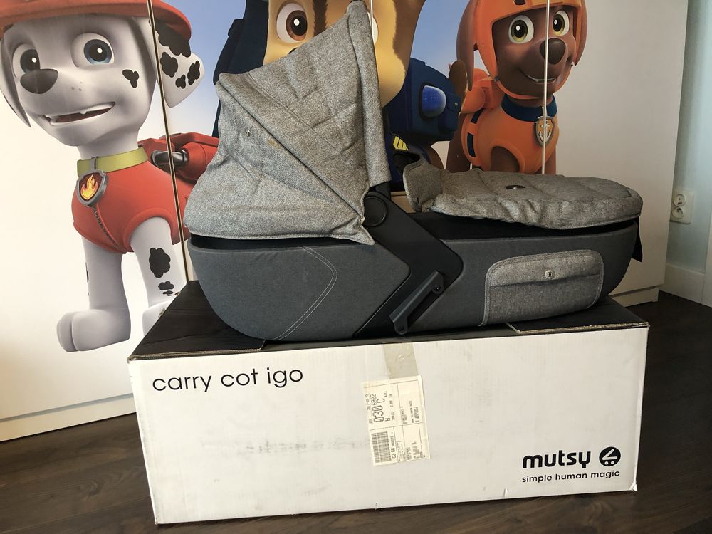 Gondola iGO Mutsy Grey melanż używana