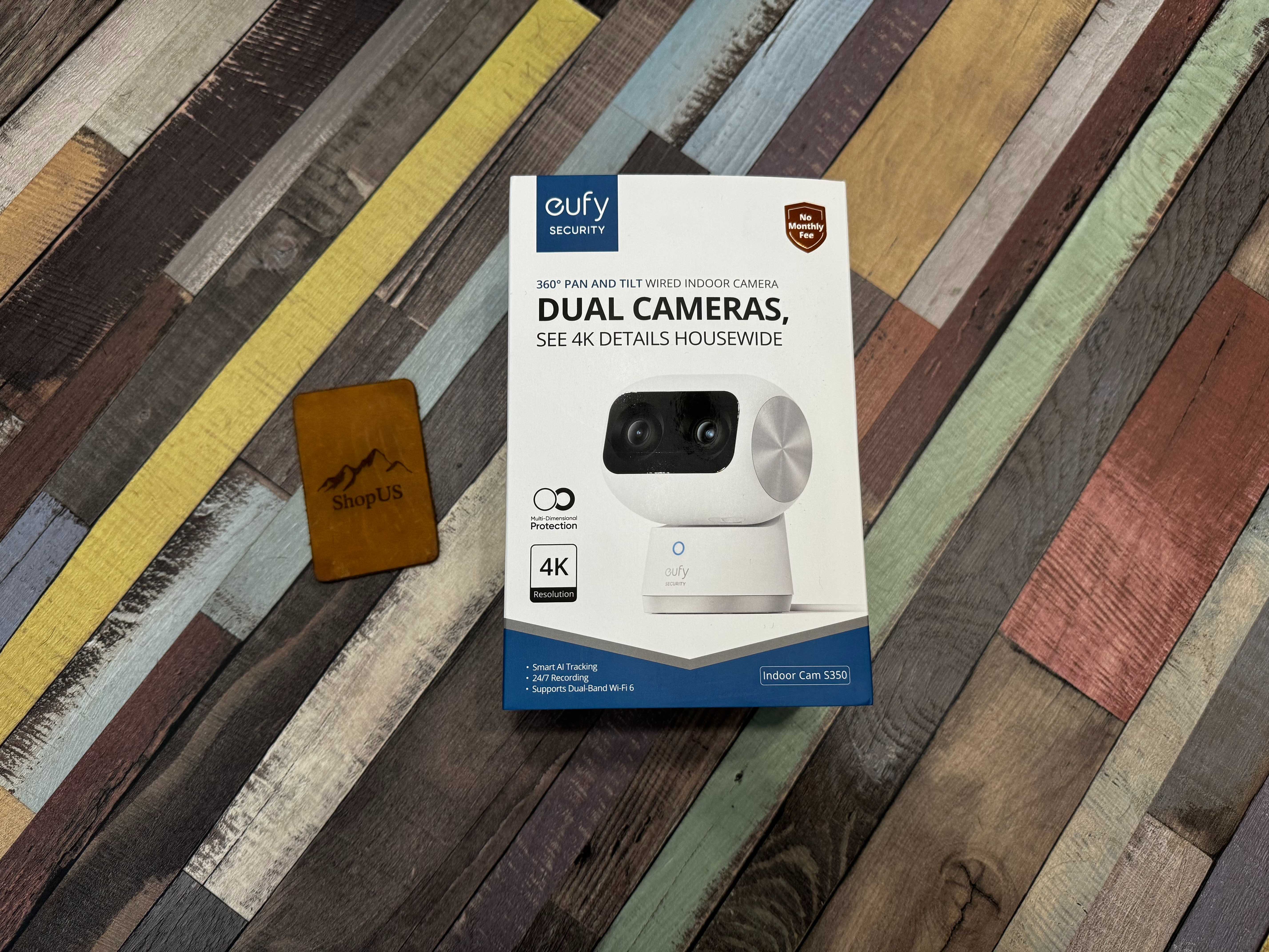 Камера Anker eufy Camera S350 4K UHD Dual Cam 360