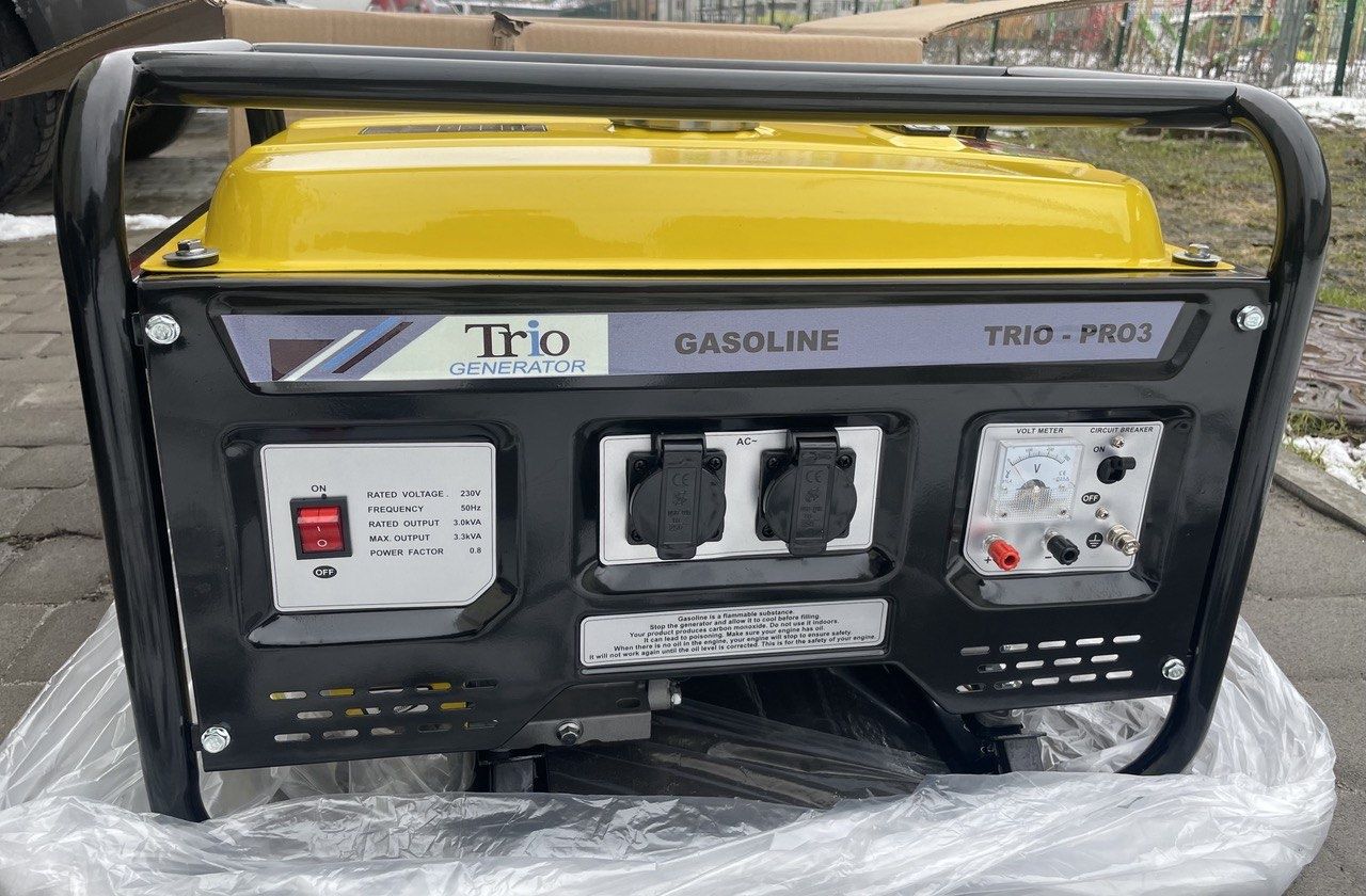 Генератор 3кВт Trio Pro3 AG 3500X