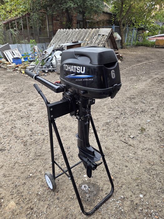 Silnik zaburtowy Tohatsu MFS6C 6km, stopa S, 2013r