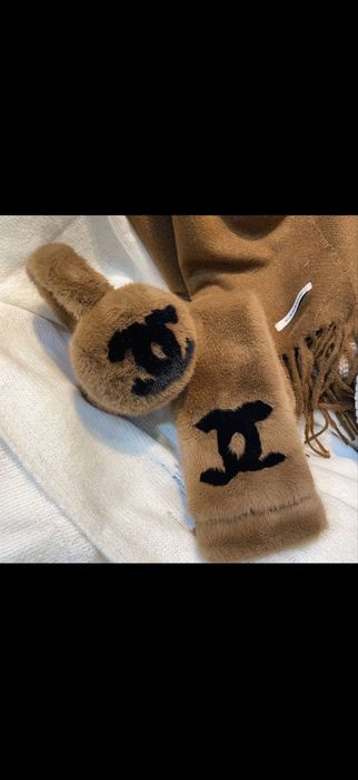 Навушки+шарф шанель