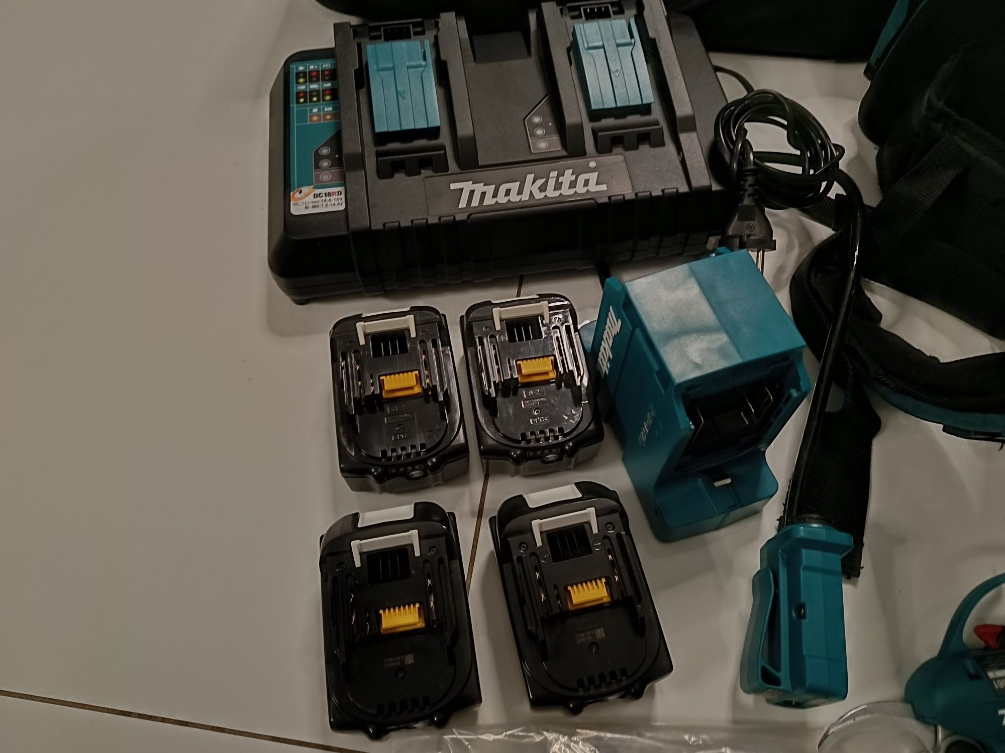 Makita DUP 361 sekator elektryczny zestaw