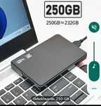 Przenośny dysk zewnętrzny 250 gb
