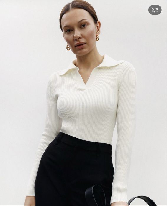 Otaje белый и черный джемпер