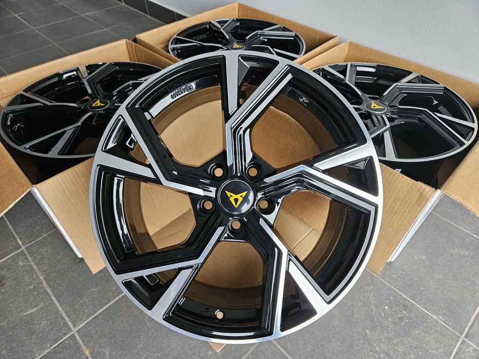 Cupra Formentor 18 " Nowe 5x112 Leon Felgi Czarne Alufelgi ET40
