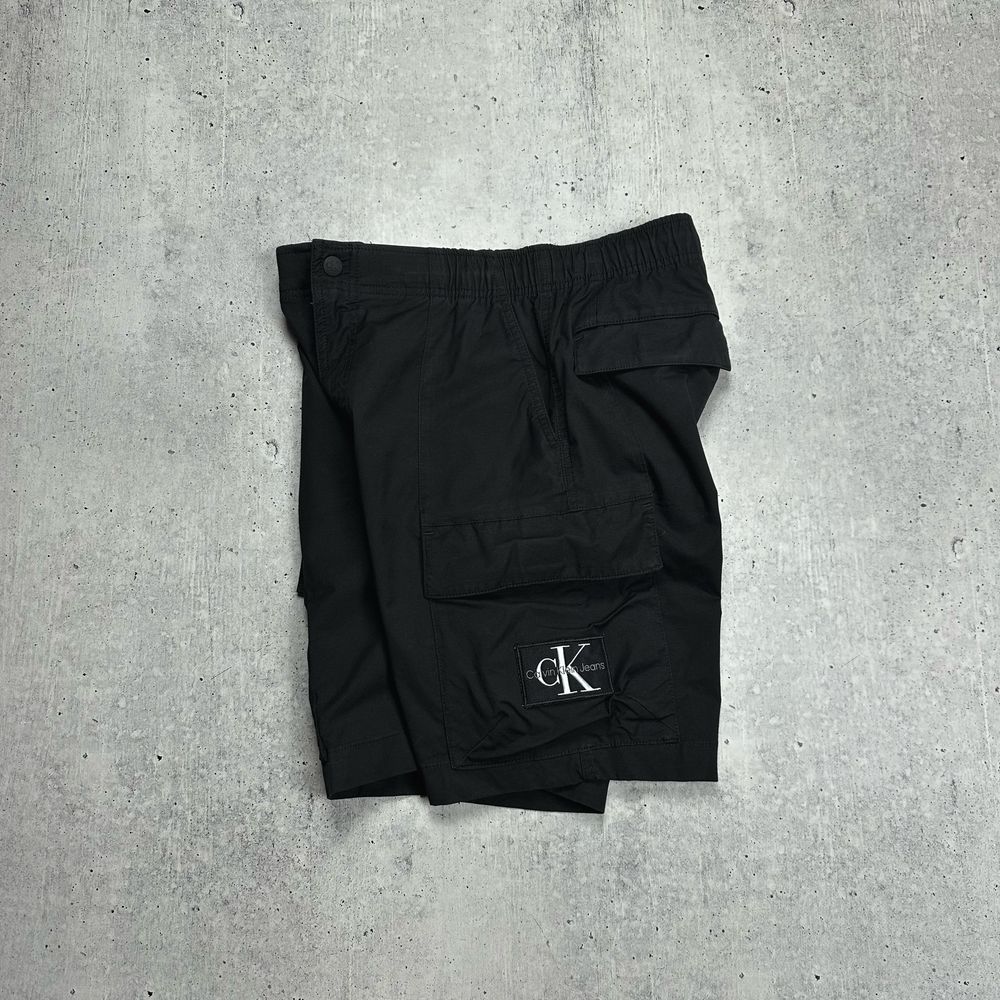 Черные карго шорты Calvin Klein рузмер S