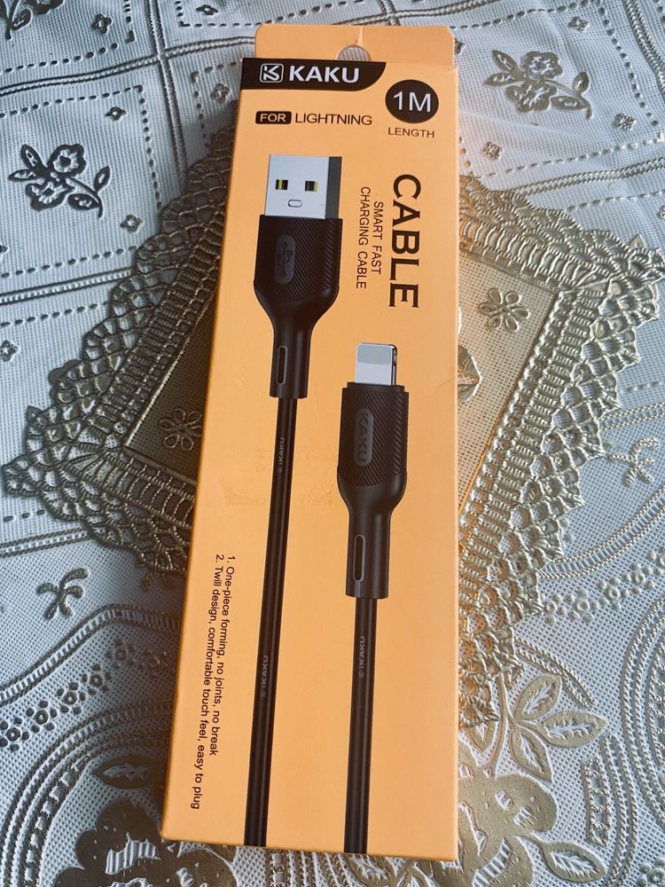 Nowy kabel USB lub kabel do ładowarki iPhone