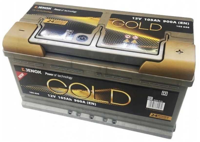 Akumulator Jenox Gold 12v 105ah 900a P+ Radom WYSYŁKA FREE