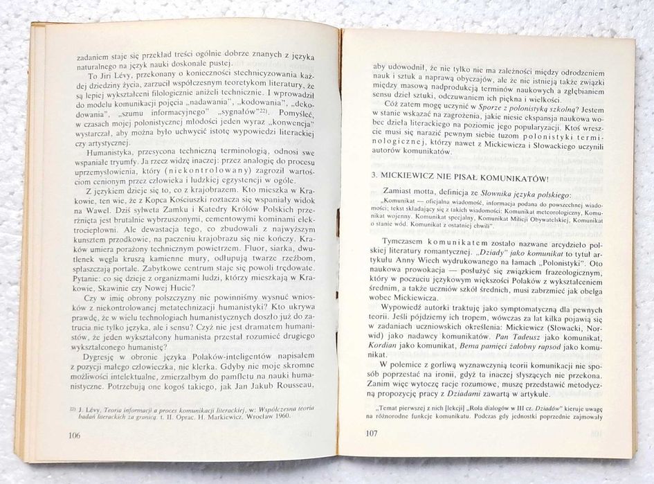 Spór z polonistyką szkolną. Stanisław Bortnowski. Bestseller. UNIKAT