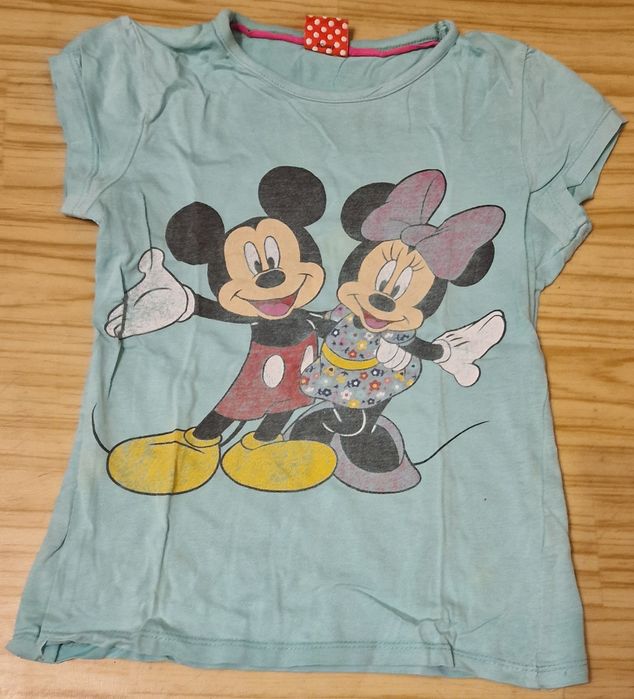 t-shirt dziewczecy krotki rekaw Disney 5-6lat 116cm.