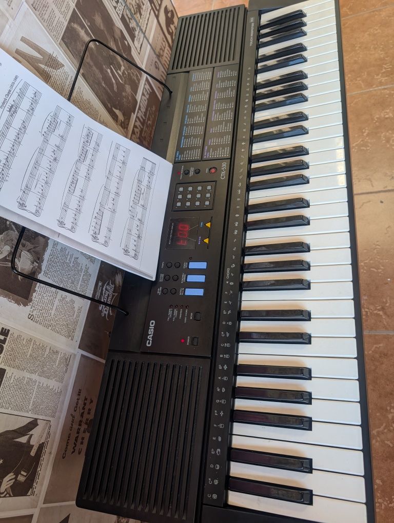 Keyboard Casio CTK-530 dynamiczna klawiatura organy pianino syntezator