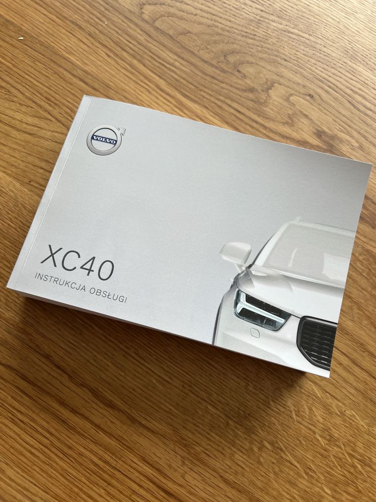 Instrukcja obsługi Volvo xc40 w języku polskim nowa