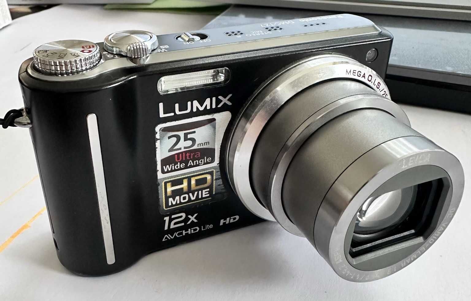 Máquina fotográfica Panasonic Lumix TZ7 excelente!