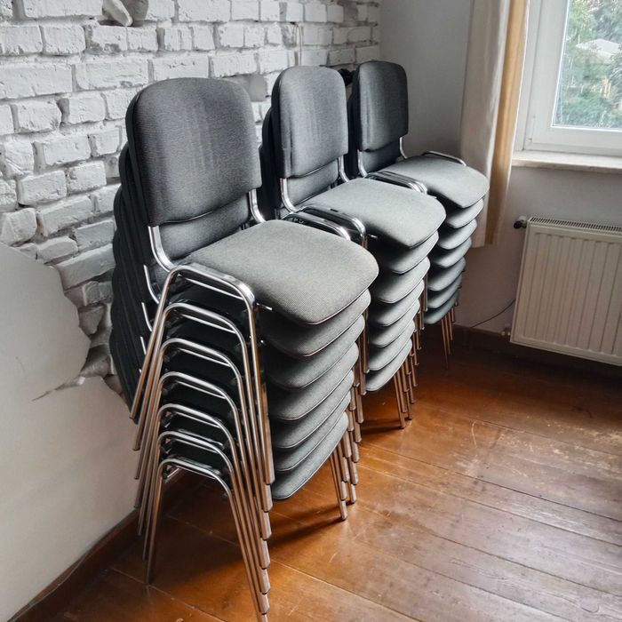 Krzesła biurowe konferencyjne Nowy Styl 21 sztuk