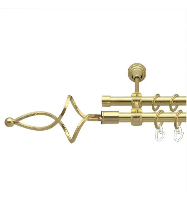 Карниз металевий ,колір золото