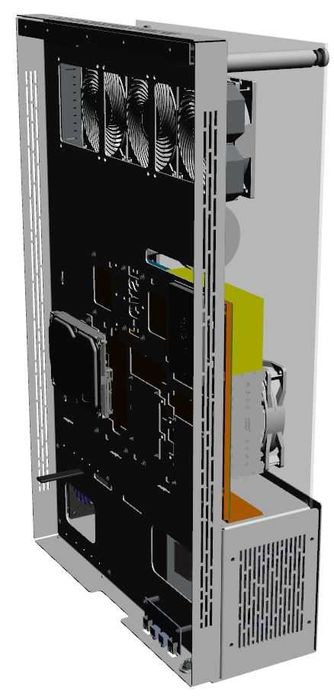 Obudowa PC na ścianę ! Szkło hartowane, polski producent