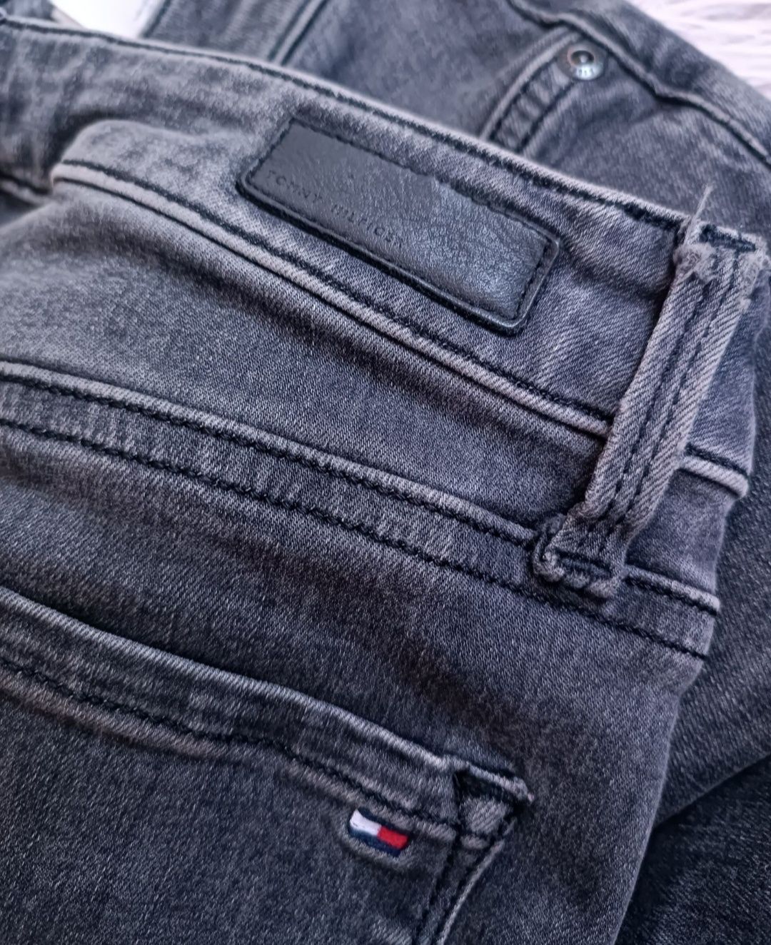 Tommy Hilfiger damskie spodnie jeansowe skinny na wysoką