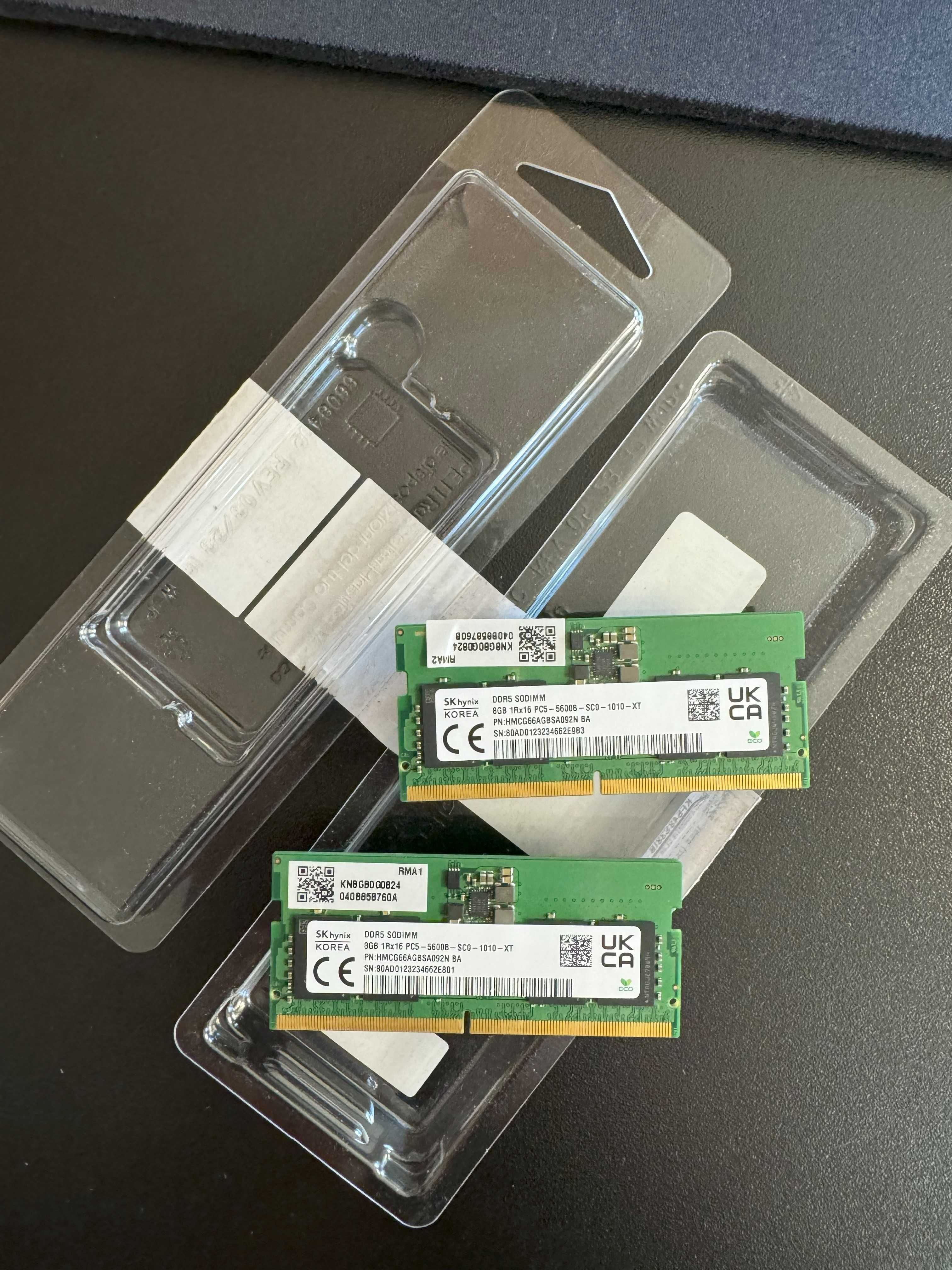 Оперативная память DDR5 16GB (2×8GB) SK hynix SO-DIMM