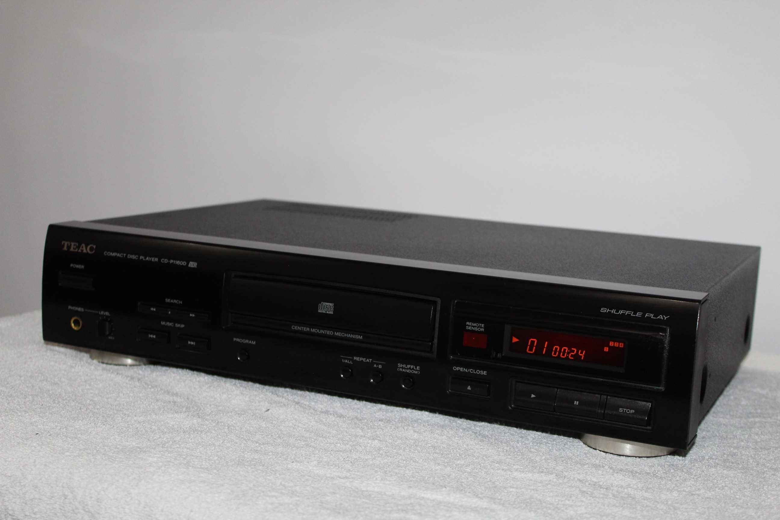 TEAC CD-P1160D Odtwarzacz płyt CD stereo hi-fi segment Wysyłka