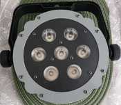 Showtec Compact Par 7 Tri 7x 3W RGB profesjonalny metalowy PAR LED