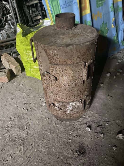 Металева піч Буржуйка